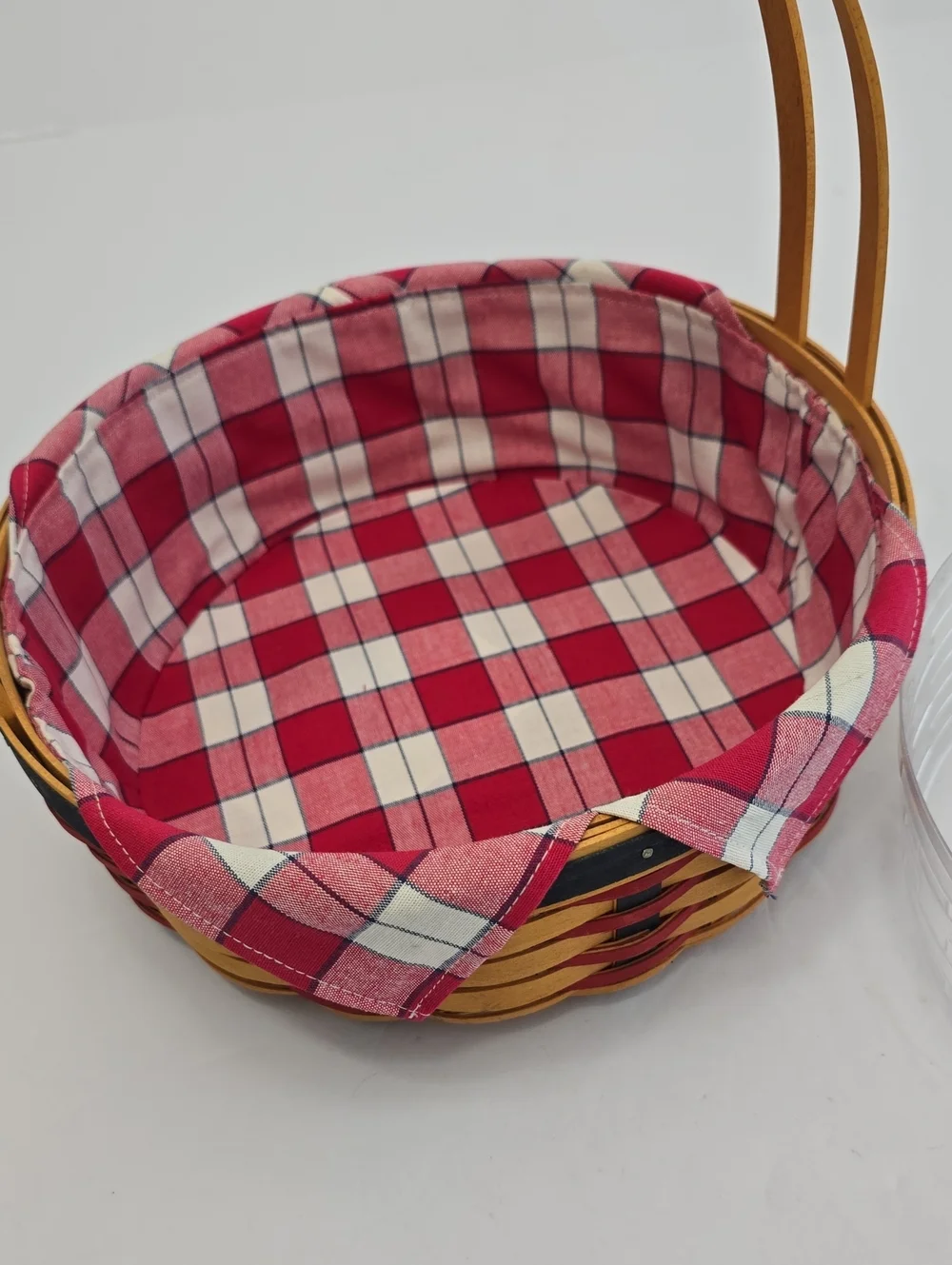 Longaberger 2002  All American Casserole Basket With Liner Protector